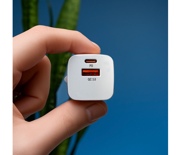 Wozinsky Ładowarka sieciowa 20W USB-C / USB-A biała CMWCW - 1487882 - zdjęcie 3